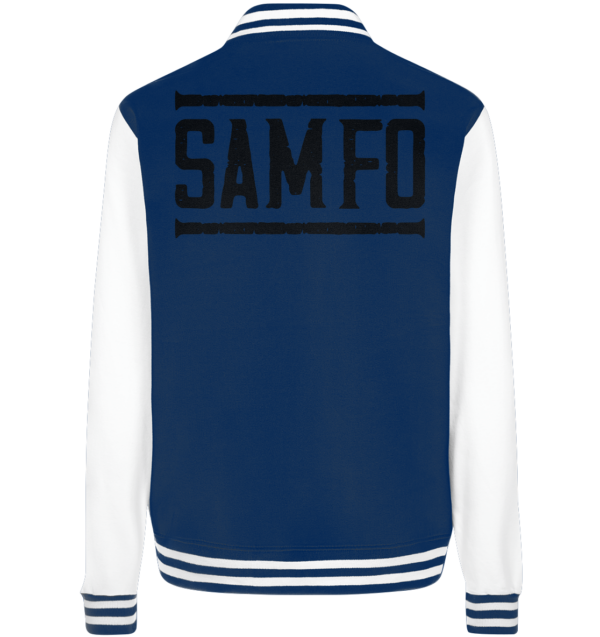 SAMFO black - College Jacket - Amfoo Shop