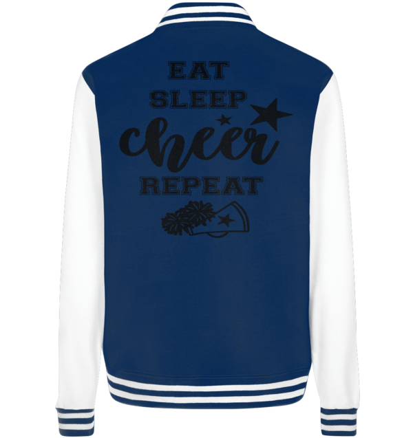 Eat Sleep Cheer Repeat - College Jacket - Amfoo Shop