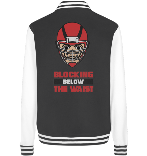 Blocking Below The Waist - College Jacket - Amfoo Shop