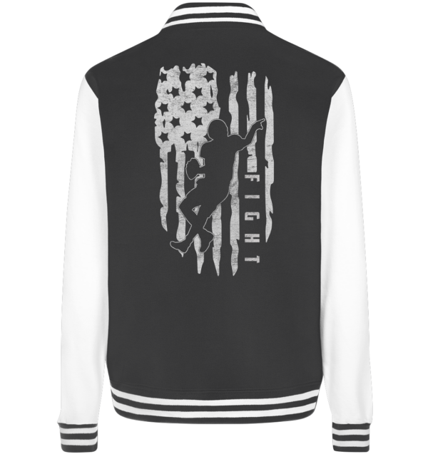 USA Flag Fight - College Jacket - Amfoo Shop