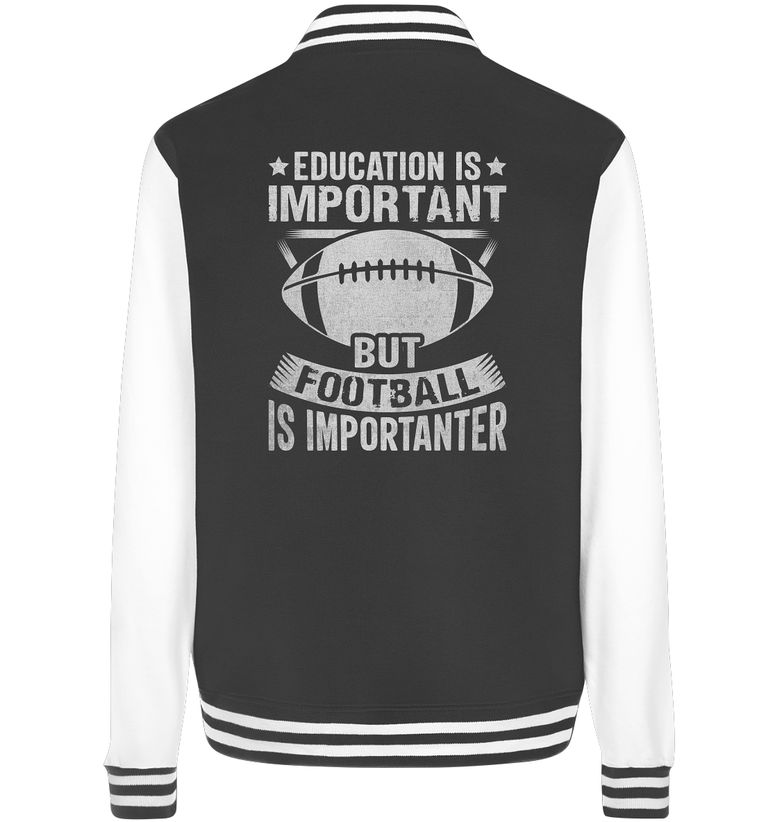 Football is importanter - College Jacket - Amfoo Shop