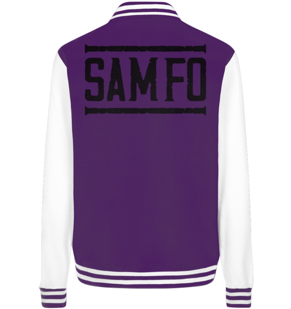 SAMFO black - College Jacket - Amfoo Shop