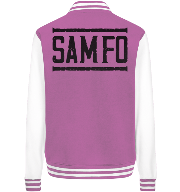 SAMFO black - College Jacket - Amfoo Shop