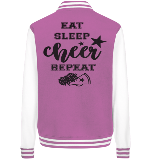 Eat Sleep Cheer Repeat - College Jacket - Amfoo Shop