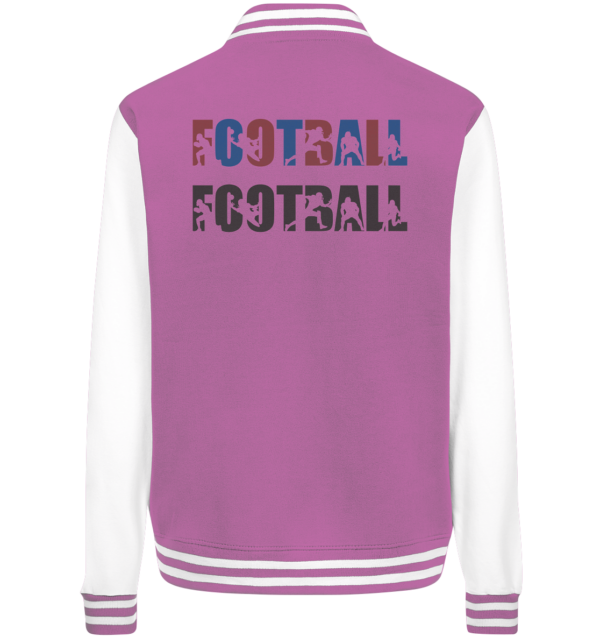 Football Silhouette - College Jacket - Amfoo Shop