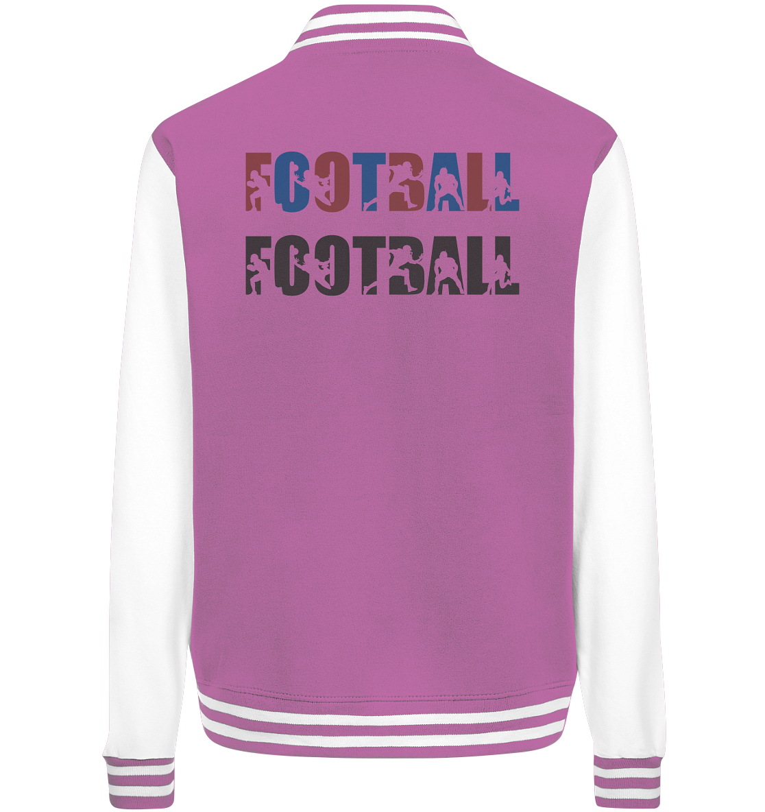 Football Silhouette - College Jacket - Amfoo Shop