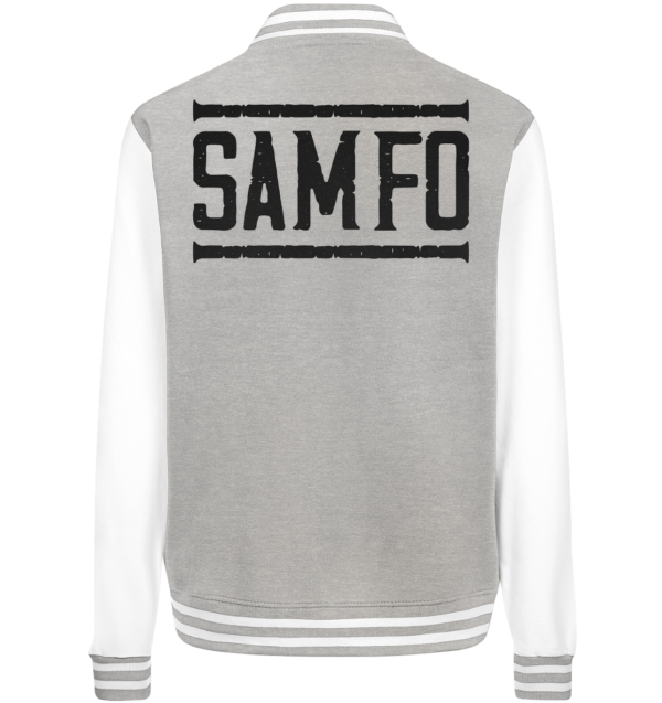 SAMFO black - College Jacket - Amfoo Shop