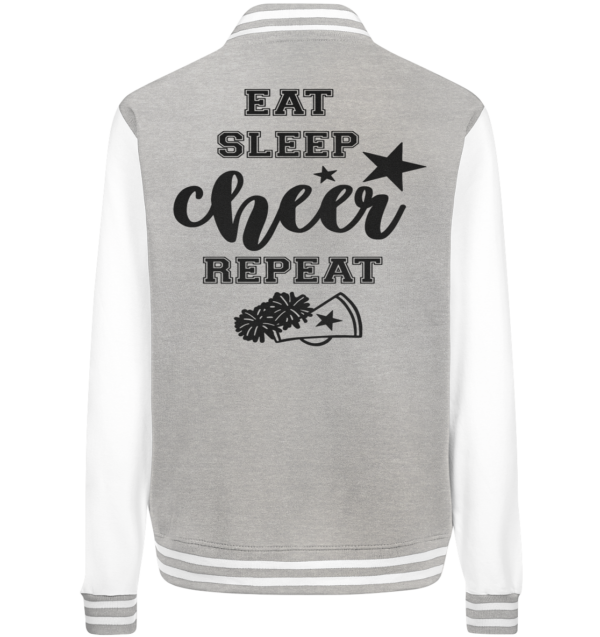 Eat Sleep Cheer Repeat - College Jacket - Amfoo Shop