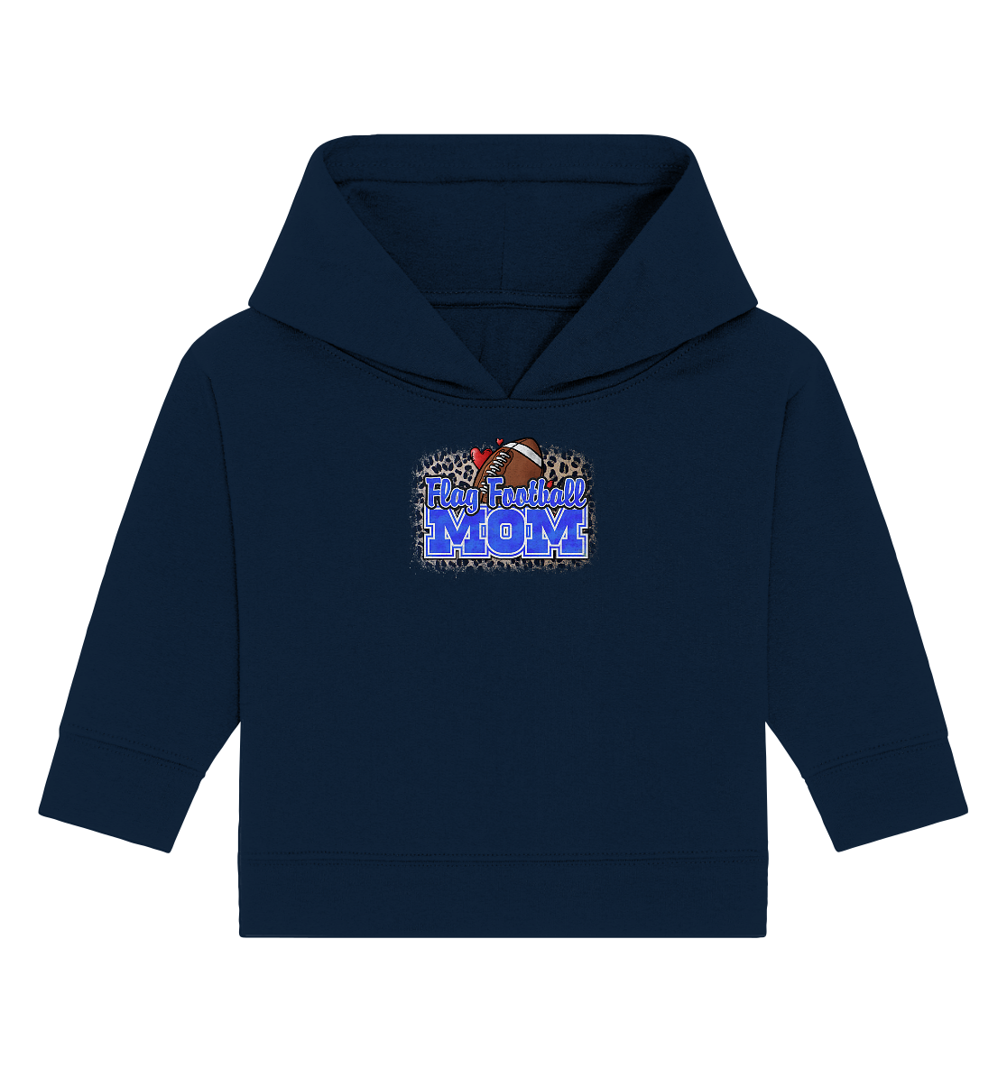 Flag Football Mom - Baby Organic Hoodie - Amfoo Shop