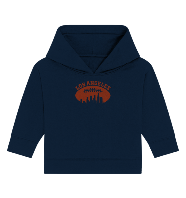 Los Angeles Football Silhouette - Baby Organic Hoodie - Amfoo Shop