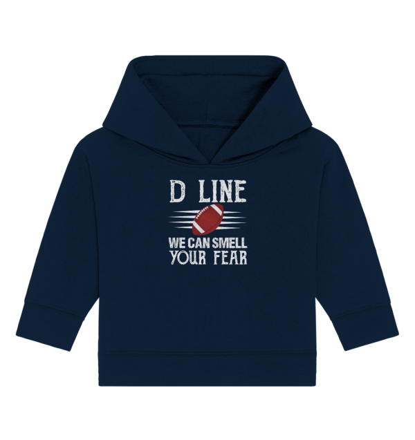 D-Line Fear - Baby Organic Hoodie - Amfoo Shop