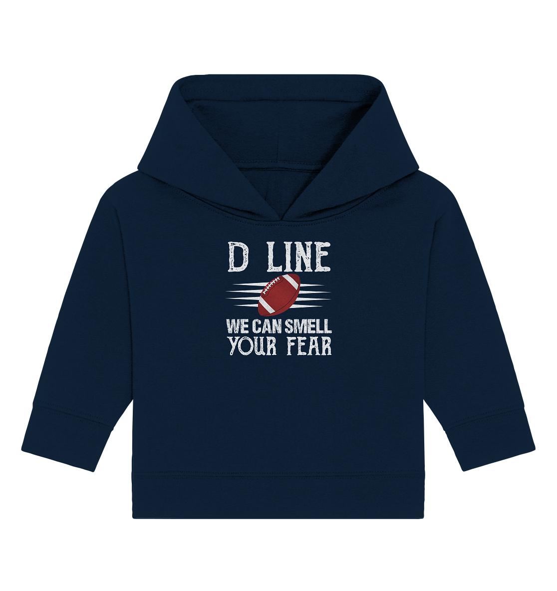 D-Line Fear - Baby Organic Hoodie - Amfoo Shop