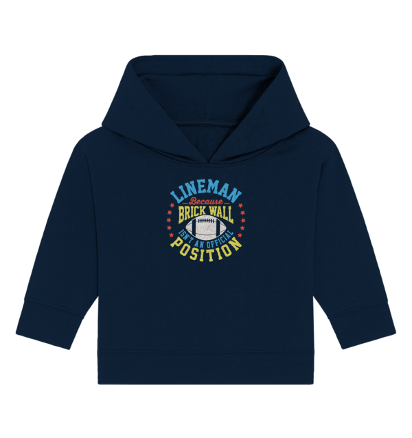 Lineman Brick Wall - Baby Organic Hoodie - Amfoo Shop