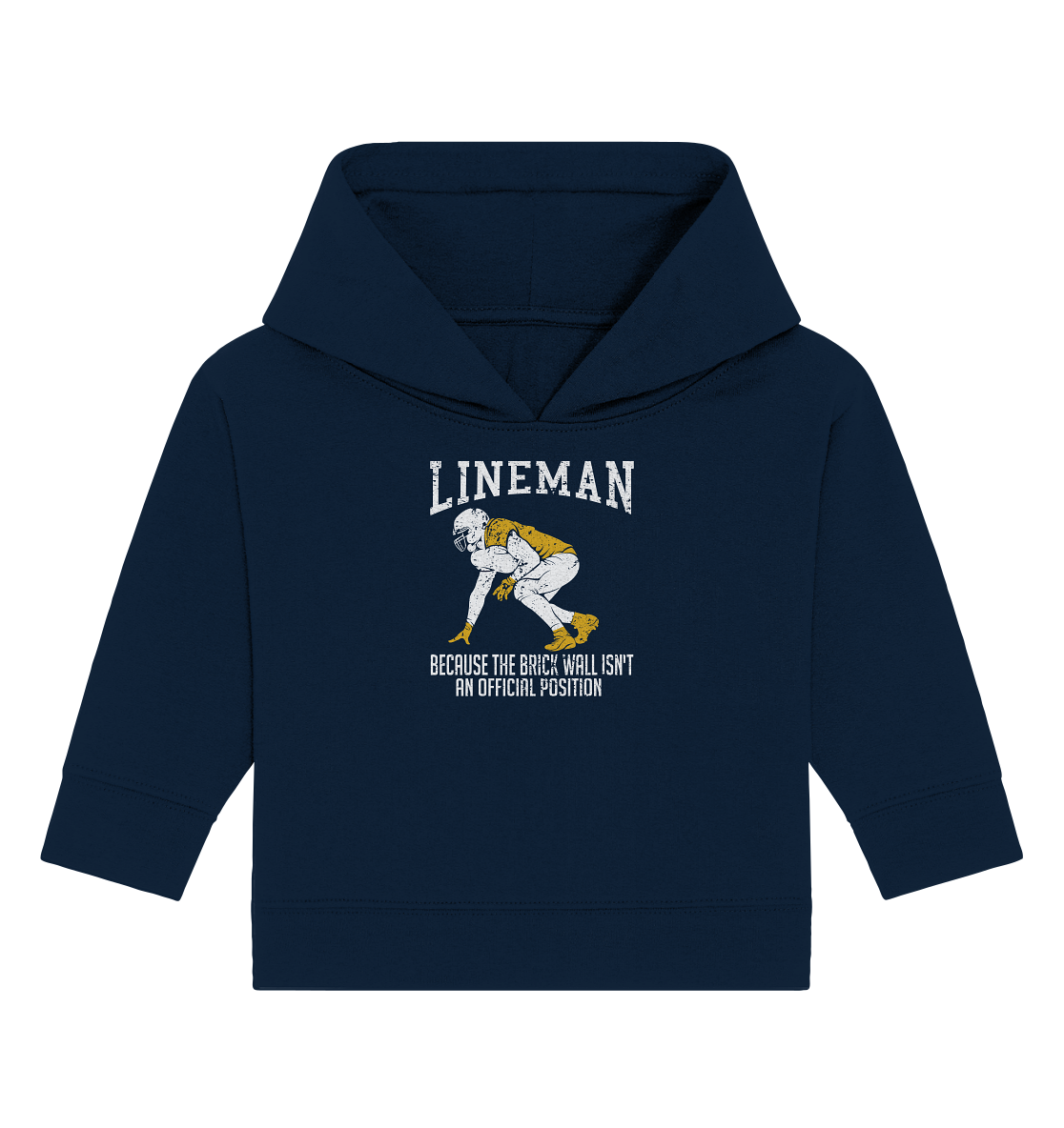 Lineman Heroes - Baby Organic Hoodie - Amfoo Shop