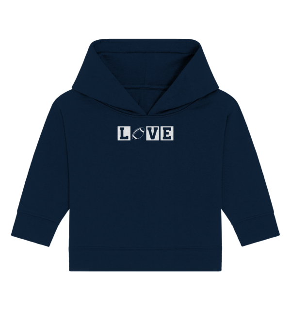 Love III - Baby Organic Hoodie - Amfoo Shop