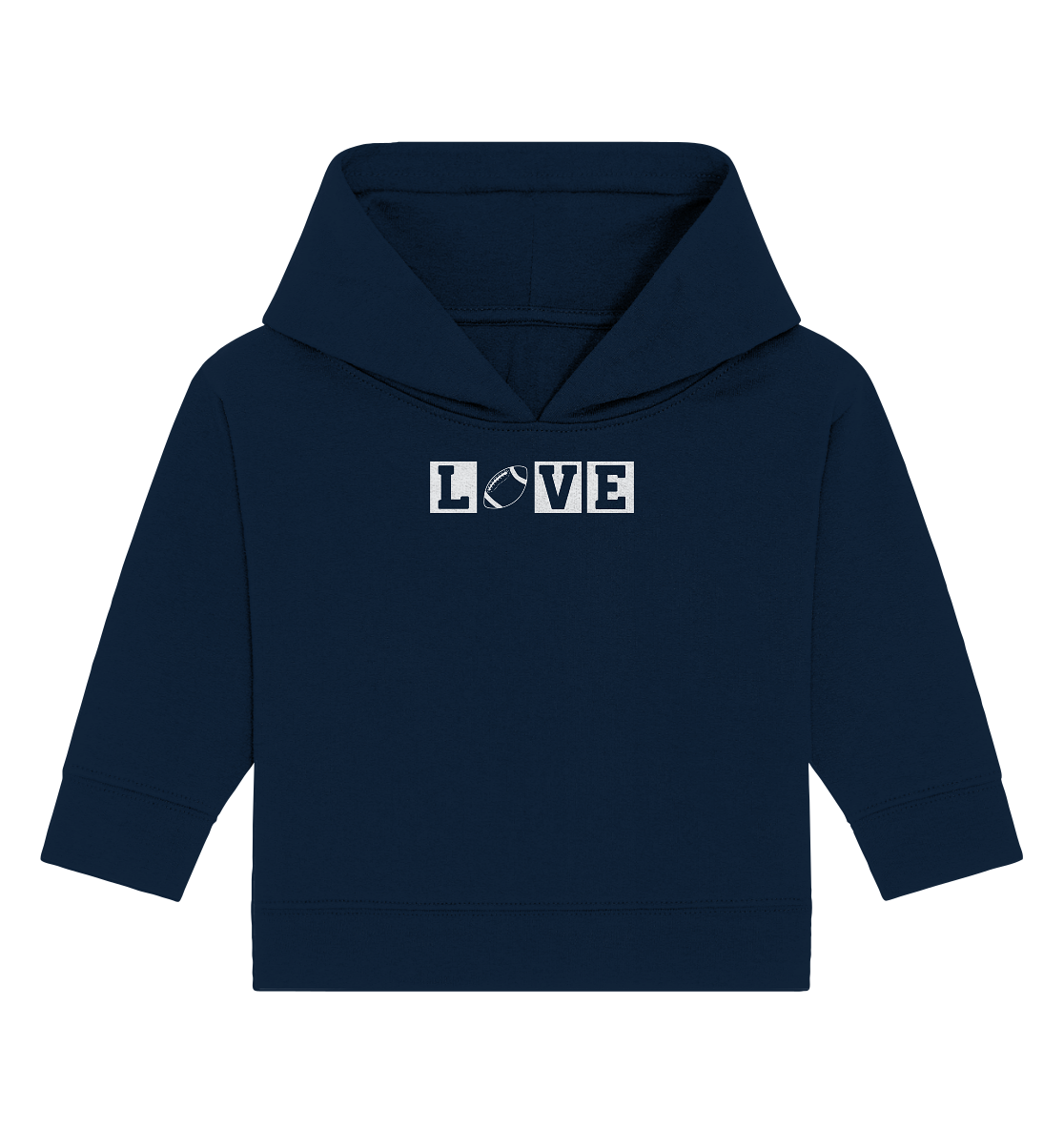 Love III - Baby Organic Hoodie - Amfoo Shop