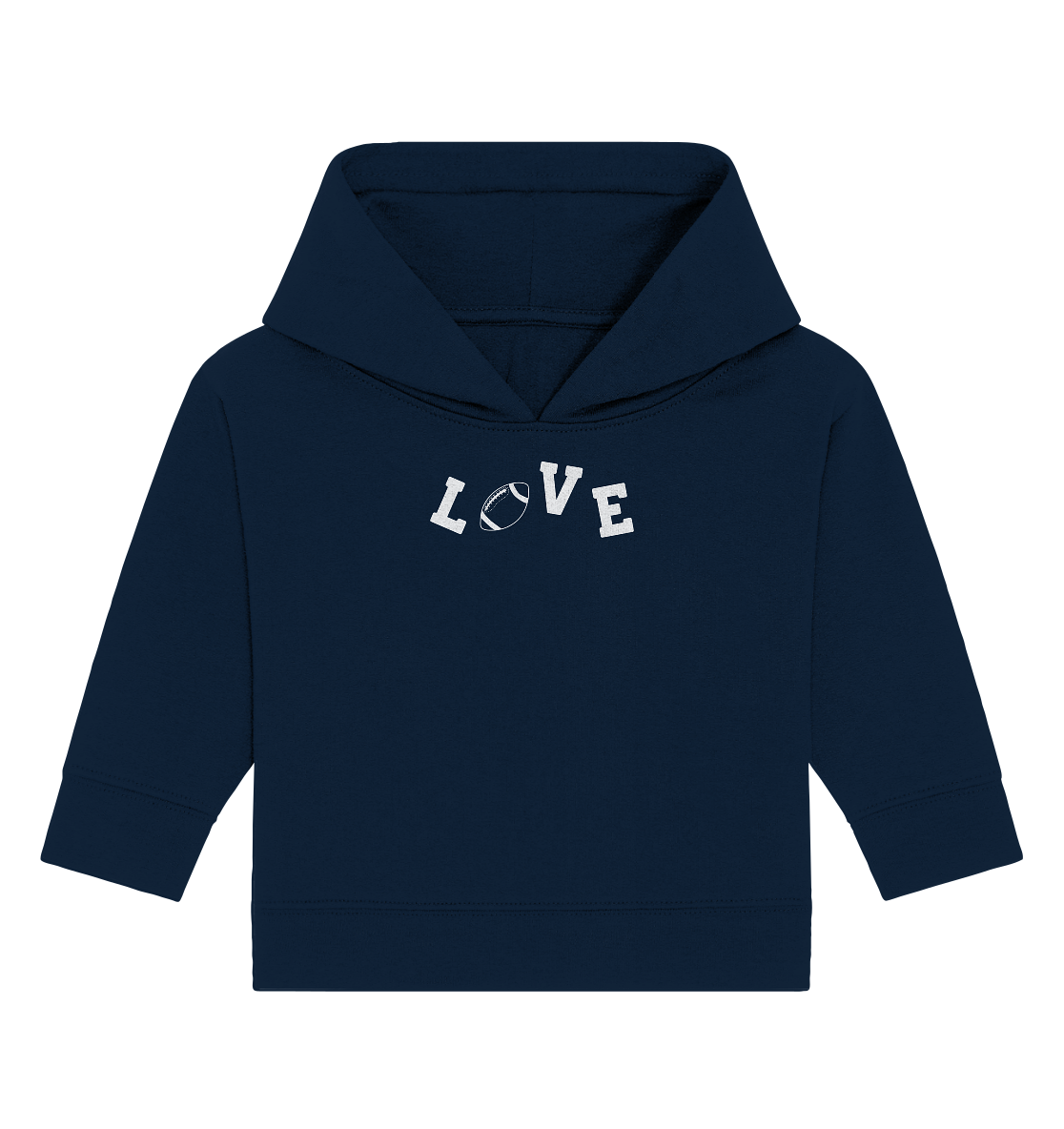 LOVE - Baby Organic Hoodie - Amfoo Shop