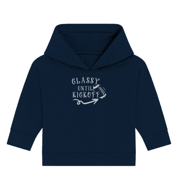 Glassy until Kick Off - Baby Organic Hoodie - Amfoo Shop