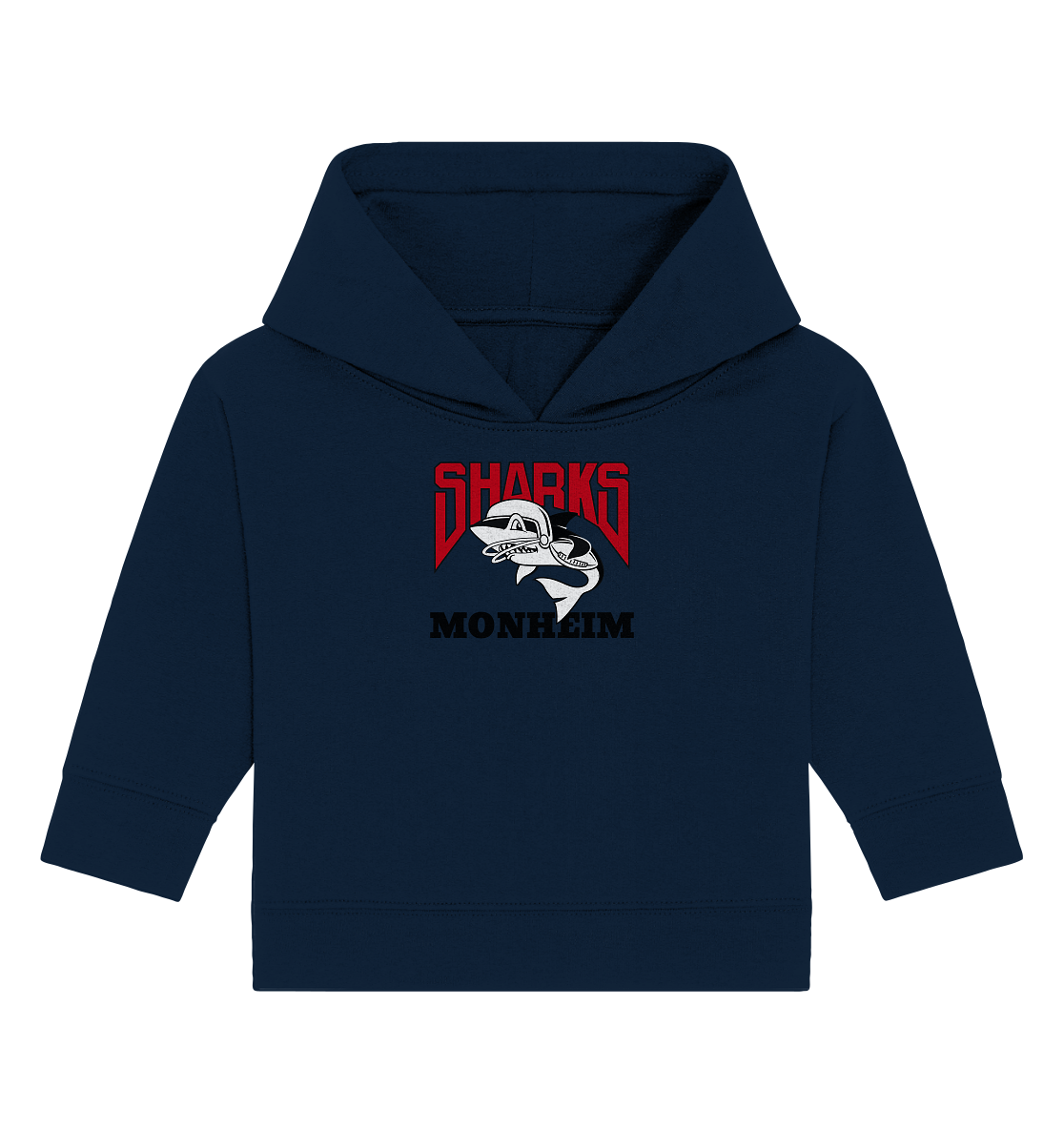 Monheim Sharks - Baby Organic Hoodie - Amfoo Shop