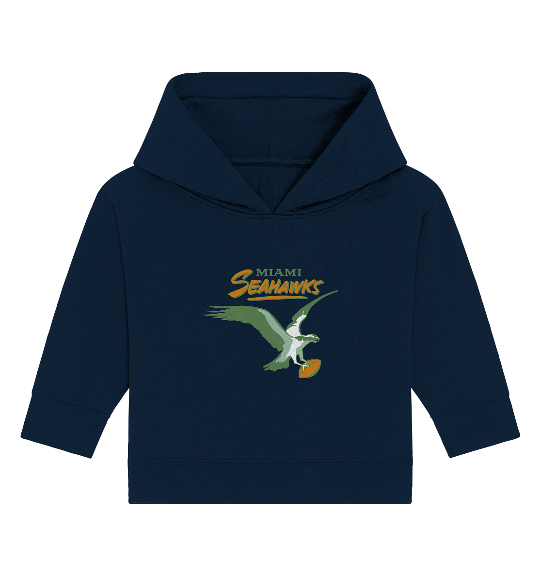 Miami Seahawks - Baby Organic Hoodie - Amfoo Shop