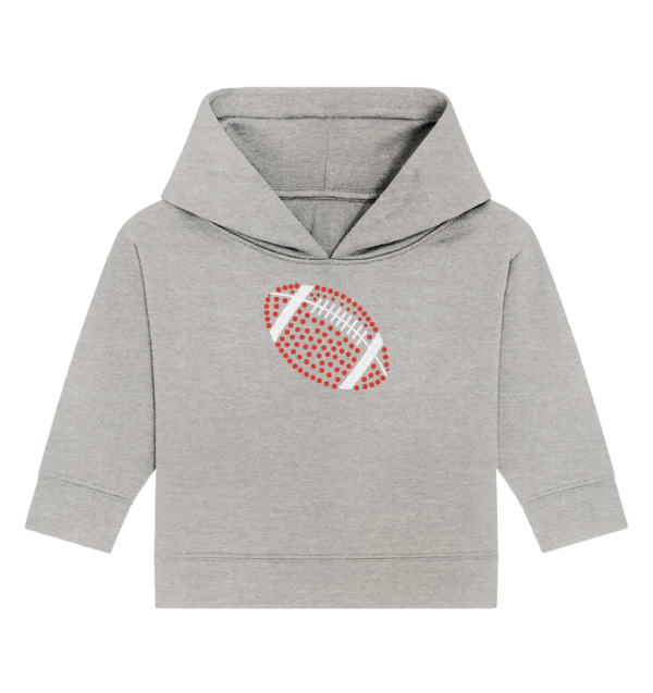 Football Dots - Baby Organic Hoodie - Amfoo Shop