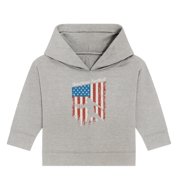 American Football Banner - Baby Organic Hoodie - Amfoo Shop