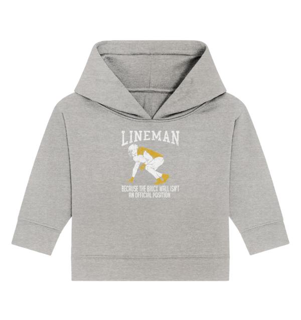 Lineman Heroes - Baby Organic Hoodie - Amfoo Shop