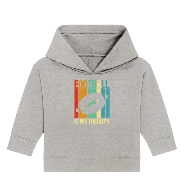 Football is my Therapy - Baby Organic Hoodie - Amfoo Shop