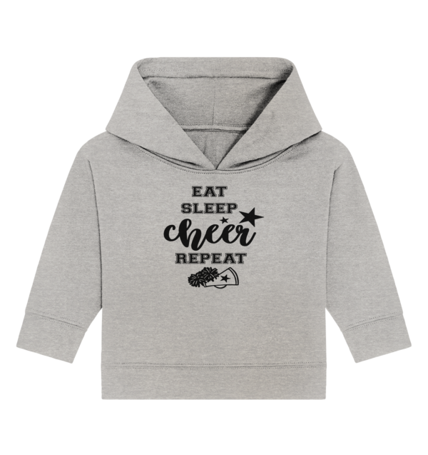 Eat Sleep Cheer Repeat - Baby Organic Hoodie - Amfoo Shop