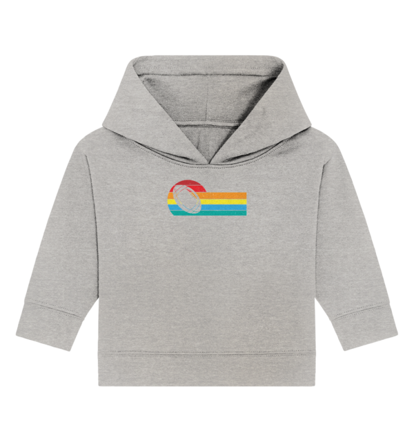 Rainbow Color Ball - Baby Organic Hoodie - Amfoo Shop