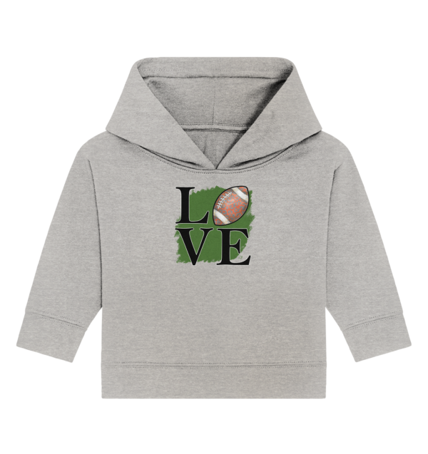 Football Love II - Baby Organic Hoodie - Amfoo Shop