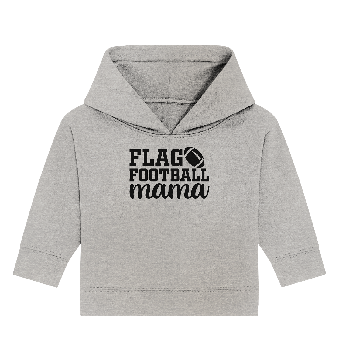 Flag Football Mama - Baby Organic Hoodie - Amfoo Shop