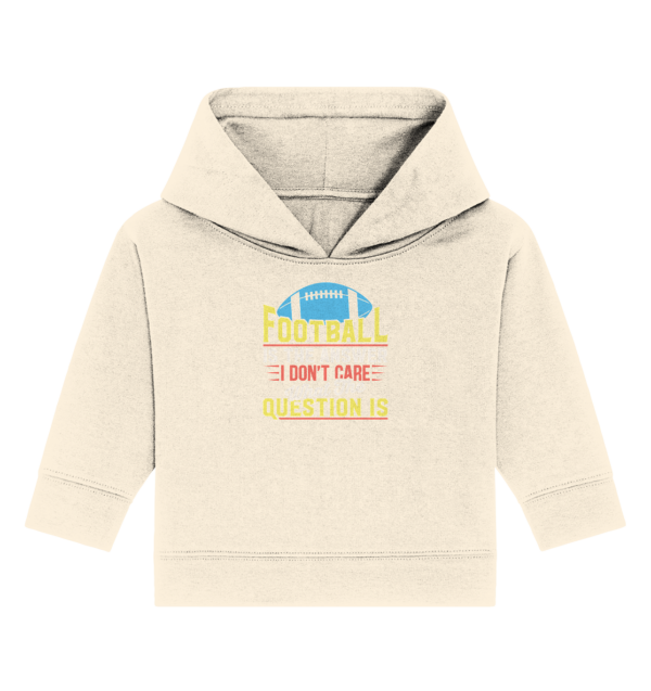 Football is the Answer - Baby Organic Hoodie - Amfoo Shop