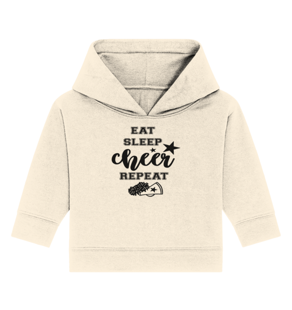 Eat Sleep Cheer Repeat - Baby Organic Hoodie - Amfoo Shop