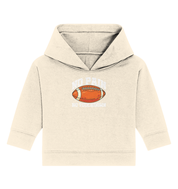 No Pain No Gain - Baby Organic Hoodie - Amfoo Shop