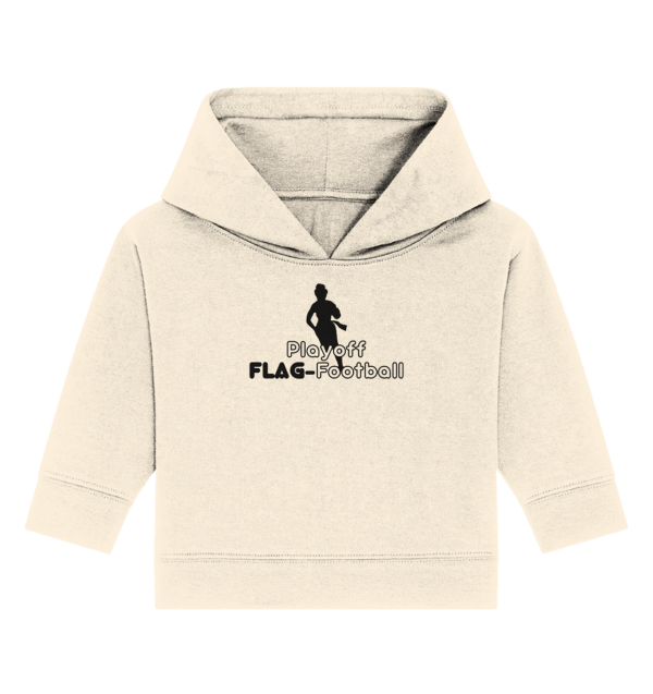 Playoff Flag Football Women black - Baby Organic Hoodie - Amfoo Shop