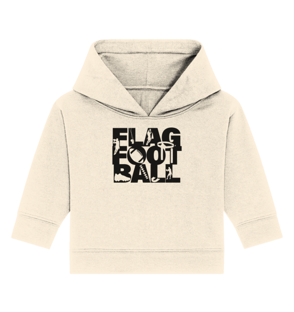 Flag Football - Baby Organic Hoodie - Amfoo Shop