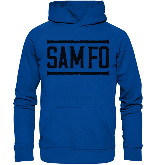 SAMFO black - Basic Unisex Hoodie - Amfoo Shop