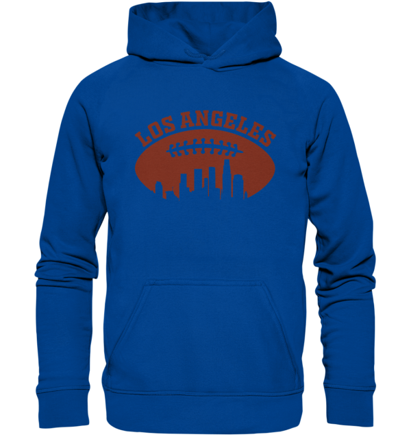 Los Angeles Football Silhouette - Basic Unisex Hoodie - Amfoo Shop