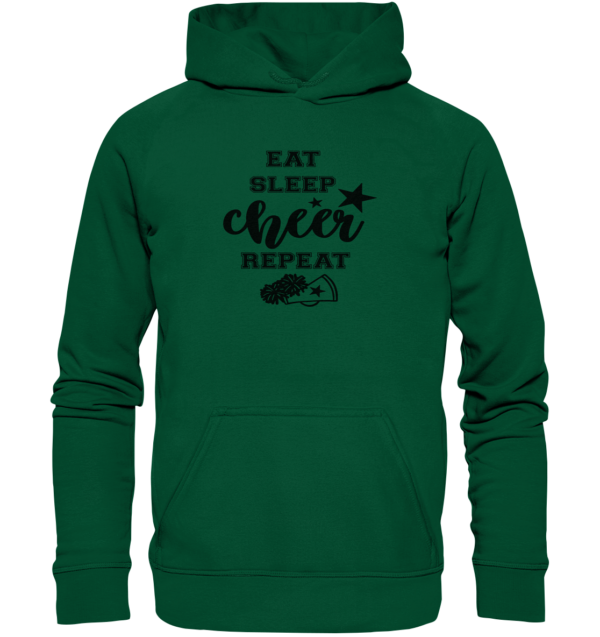 Eat Sleep Cheer Repeat - Basic Unisex Hoodie - Amfoo Shop