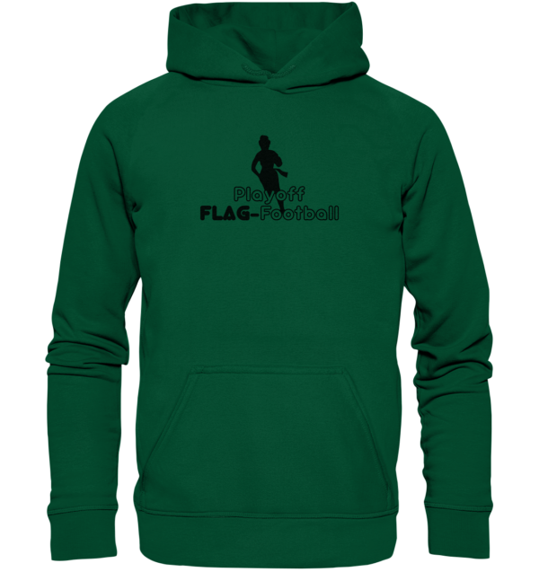 Playoff Flag Football Women black - Basic Unisex Hoodie - Amfoo Shop