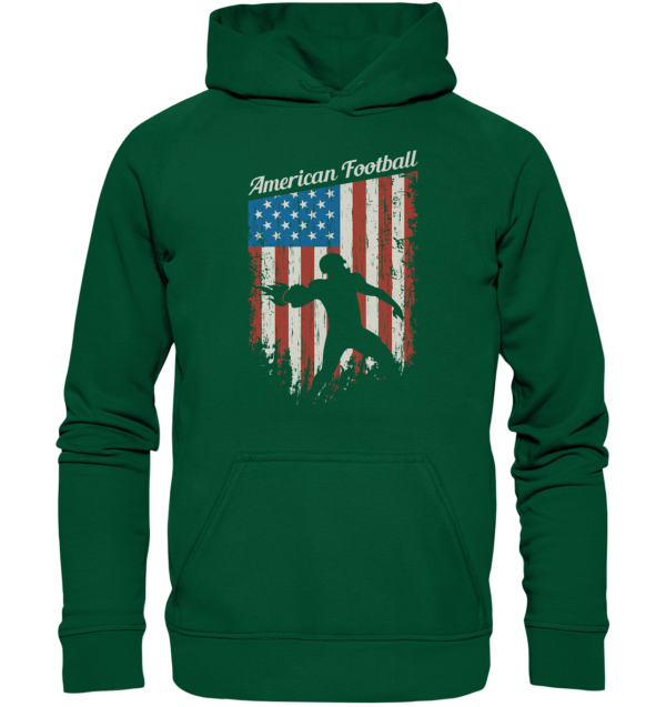 American Football Banner - Basic Unisex Hoodie - Amfoo Shop