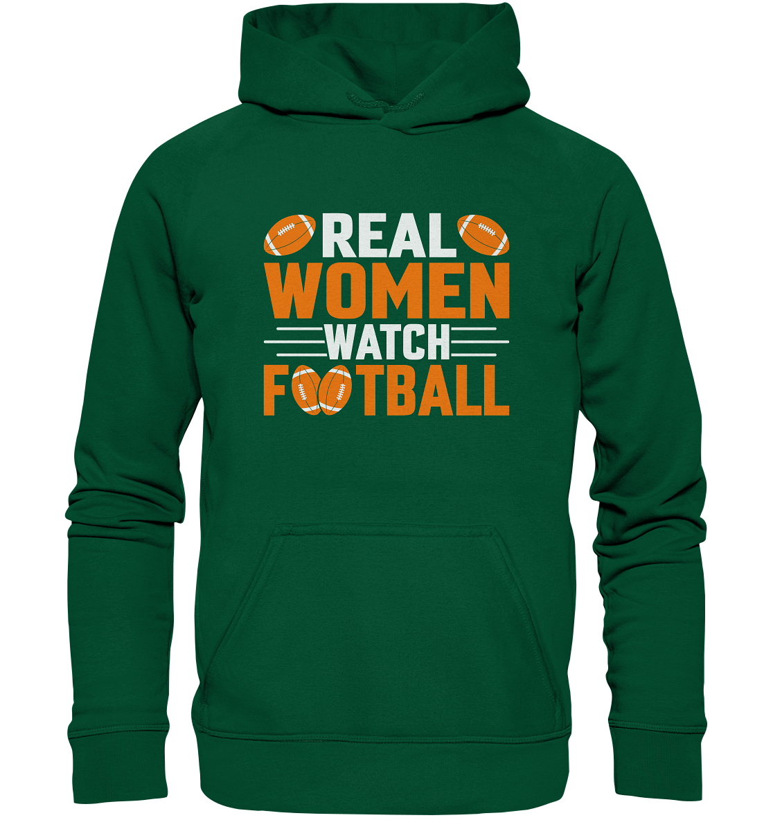 Real Women - Basic Unisex Hoodie - Amfoo Shop