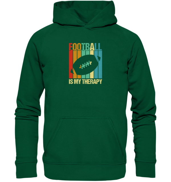 Football is my Therapy - Basic Unisex Hoodie - Amfoo Shop