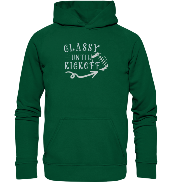 Glassy until Kick Off - Basic Unisex Hoodie - Amfoo Shop