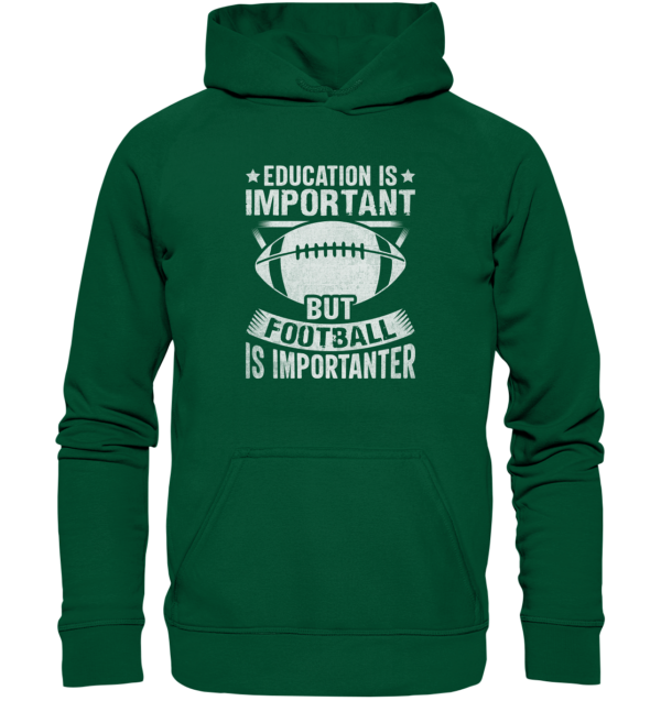 Football is importanter - Basic Unisex Hoodie - Amfoo Shop