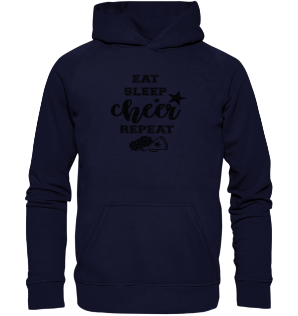 Eat Sleep Cheer Repeat - Basic Unisex Hoodie - Amfoo Shop