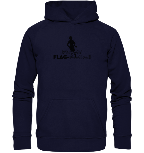 Playoff Flag Football Women black - Basic Unisex Hoodie - Amfoo Shop