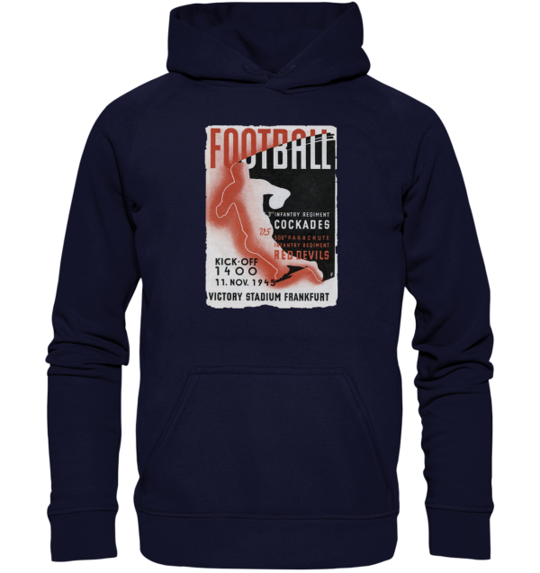 Red Devils Frankfurt 1945 - Basic Unisex Hoodie - Amfoo Shop