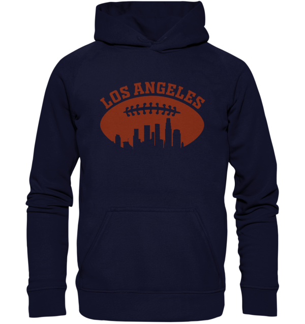 Los Angeles Football Silhouette - Basic Unisex Hoodie - Amfoo Shop